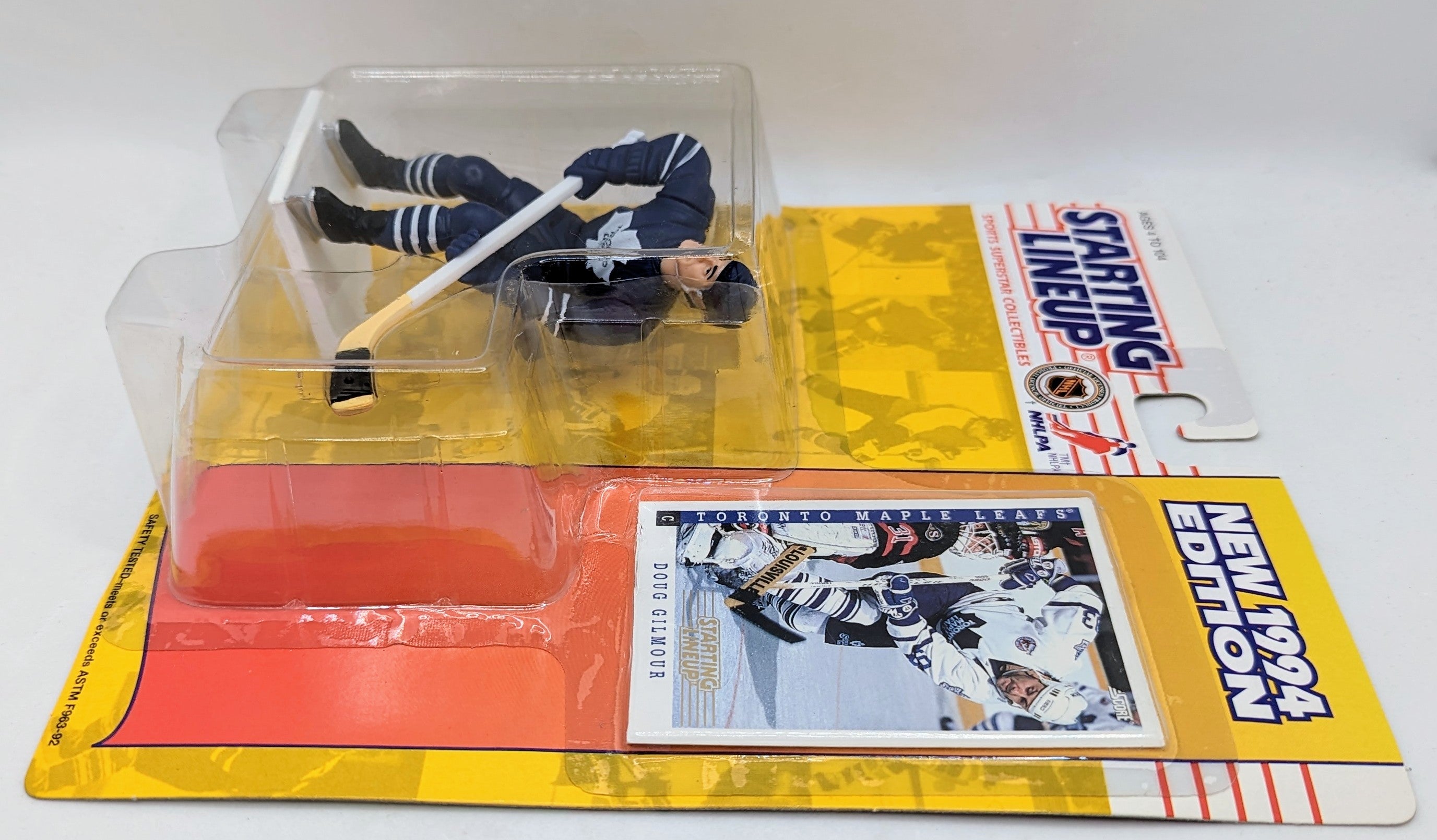 1994 Kenner Starting Lineup Doug Gilmour Toronto Maple Leafs Hockey NHL Figure image 3