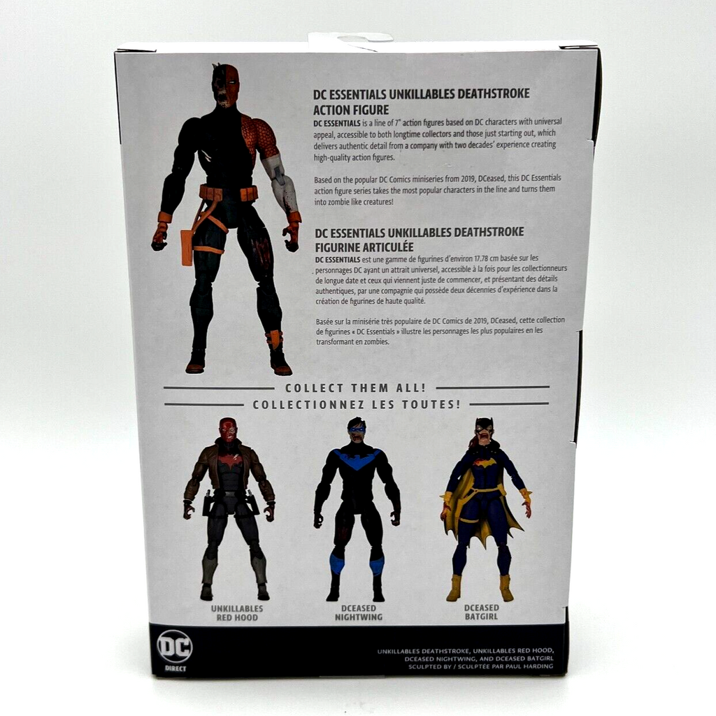 DC Direct Essentials DCeased Unkillables Deathstroke 7" Action Figure image 2