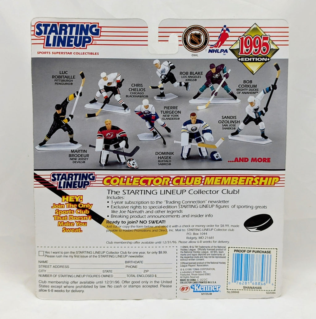 1995 Starting Lineup Brendan Shanahan St Louis Blues Hockey Figure image 2
