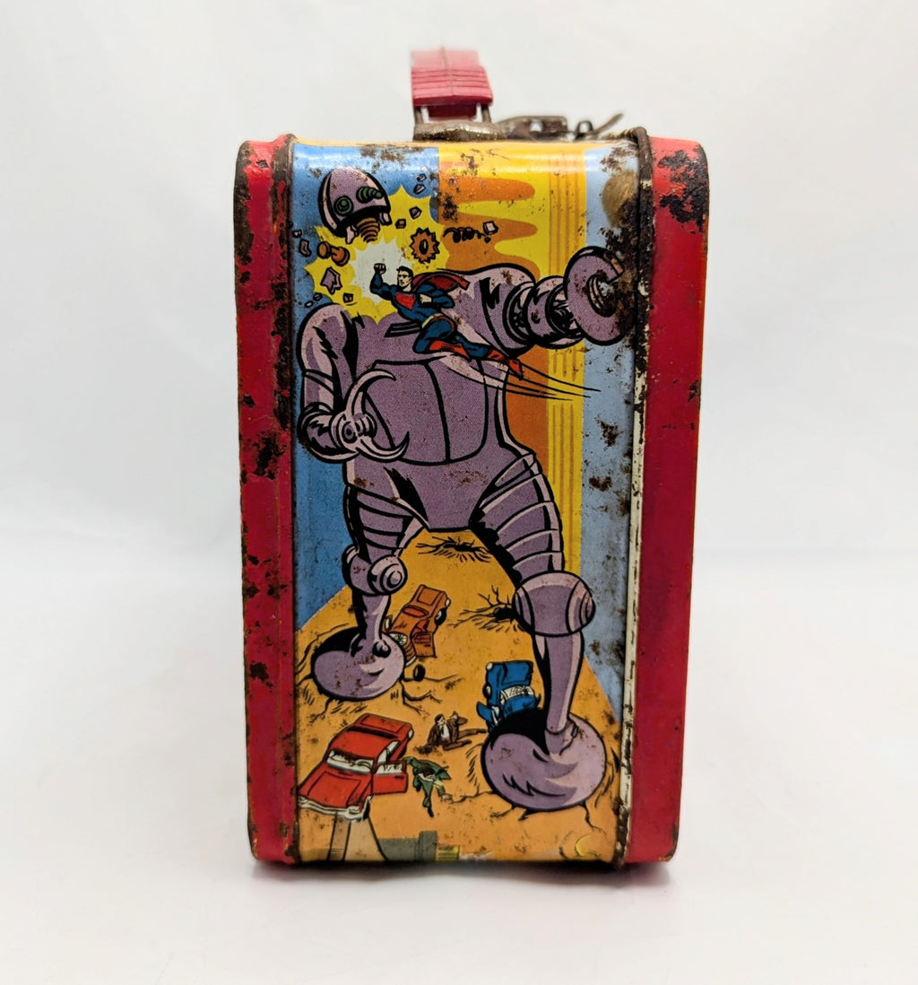 1967 National Periodical Publications Superman Metal Lunchbox & Thermos image 7