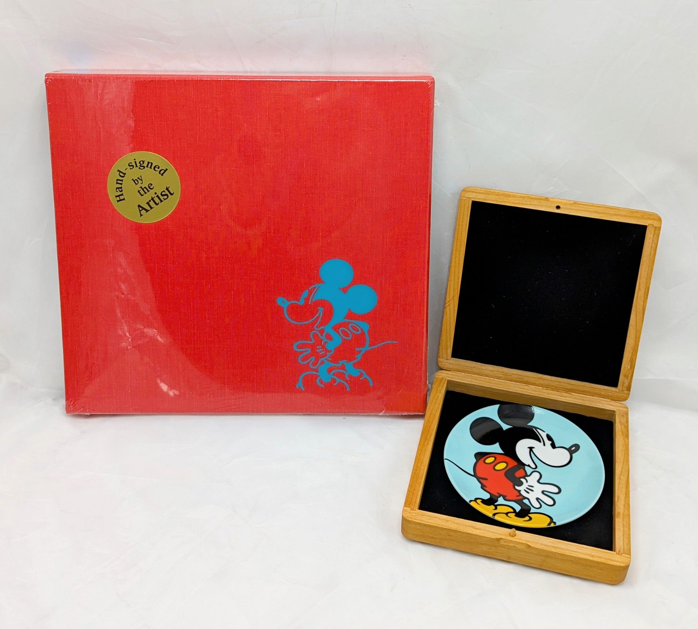 1994 Disney In Clay Book And Plate The Art Of Brenda White