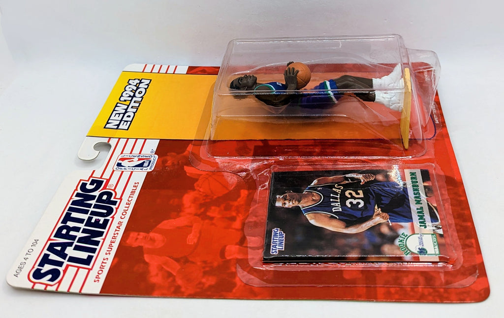 1994 Starting Lineup Sports Superstars Jamal Mashburn Dallas Mavericks Figure image 3