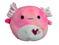 2022 Squishmallows Aleka The Pink Tie Dye Axolotl 5” Valentine’s Day Plush