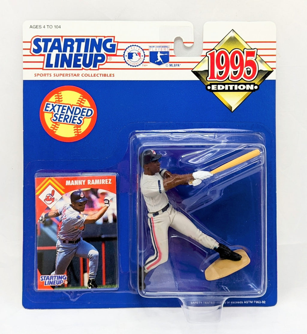 1995 Starting Lineup Manny Ramirez Atlanta Braves Baseball Figure