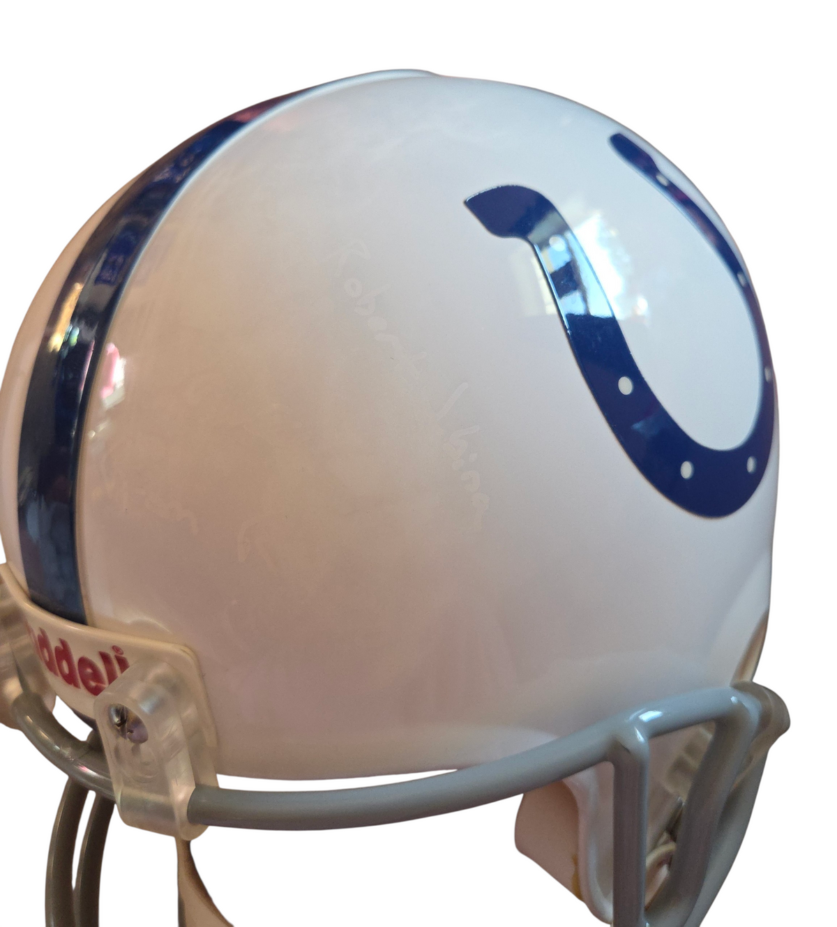 Riddell Speed Indianapolis COLTS Youth Size Replica Throwback Football Helmet image 5