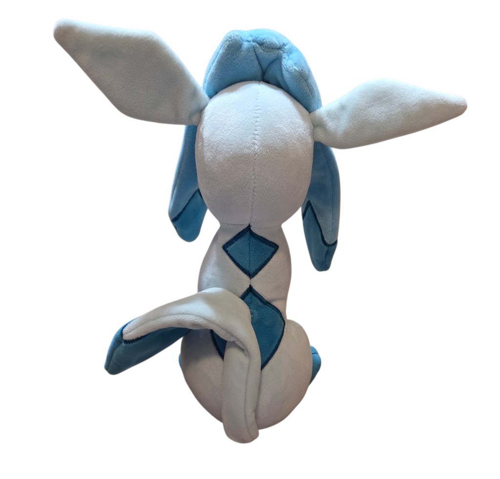 2024 Pokémon Glaceon Collectible 8" Plush Officially Licensed Eevee Evolution image 2
