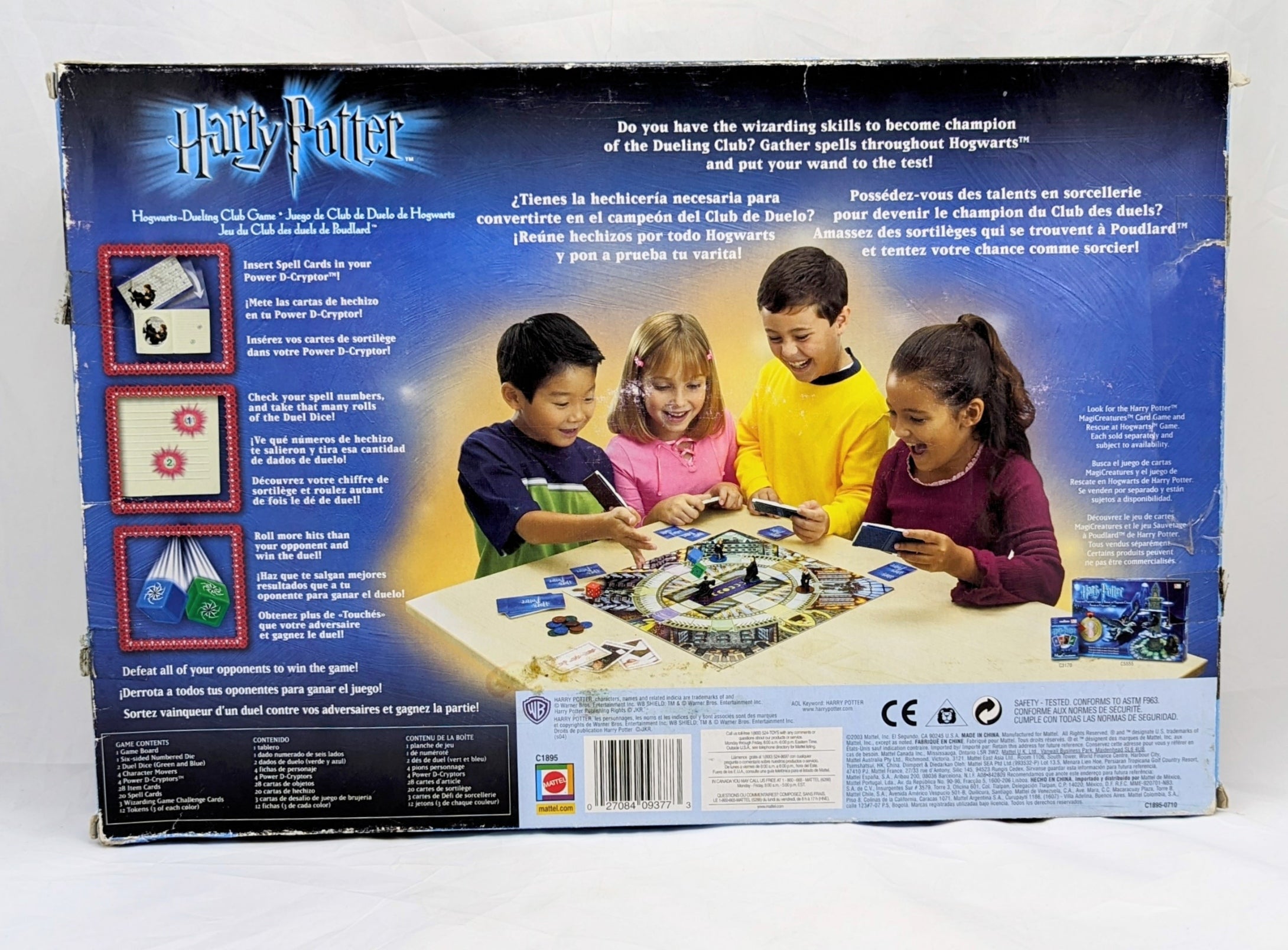 2003 Mattel Harry Potter Hogwarts Dueling Club Board Game image 5