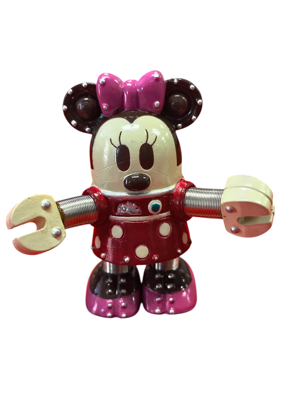 Yujin Gashapon Disney Mickey & Friends Minnie Robo-D Type Zero Mascot Figure