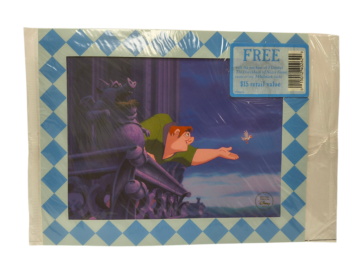 1996 The Disney Store The Hunchback of Notre Dame Lithograph Special Quasimodo