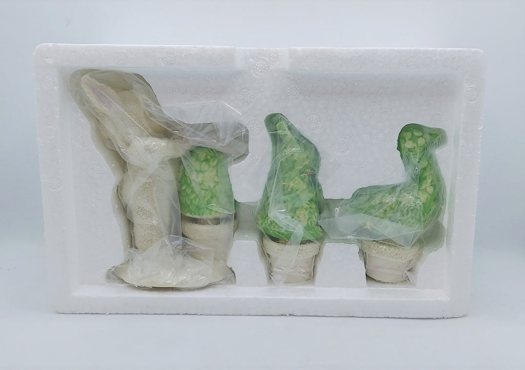 1996 Snowbunnies Just A Little Off The Top Topiary Scissor Figurine 26278 image 2
