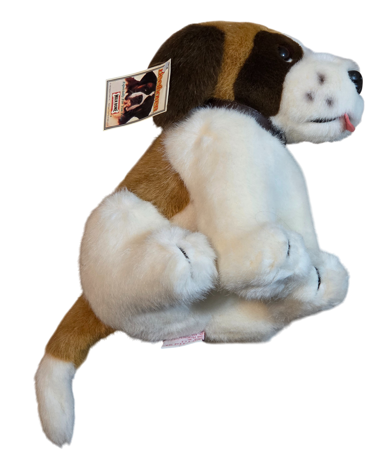 1993 Dakin Beethoven Milk-Bone Plush Dog 11" Stuffed Animal without Bone image 2