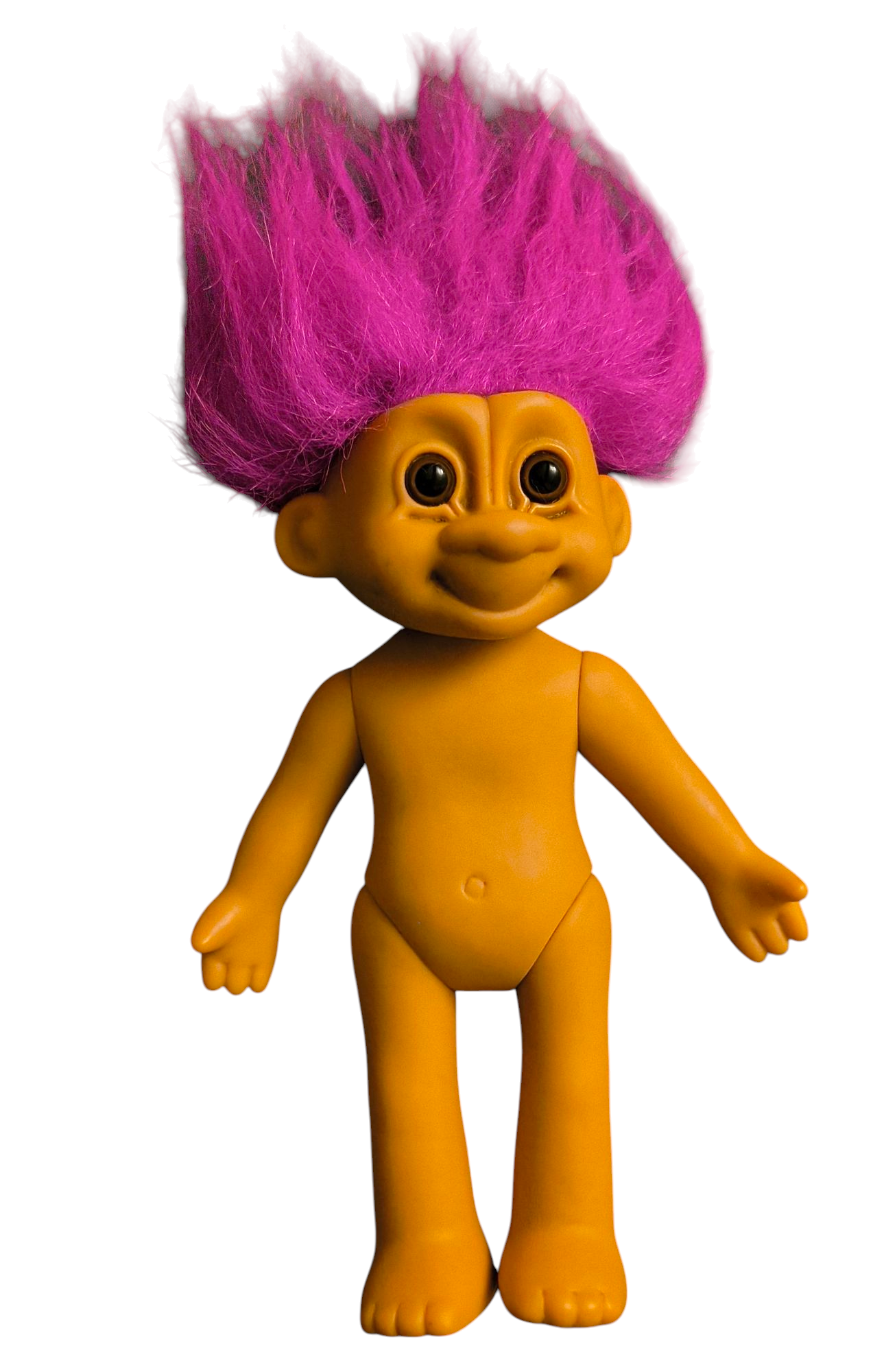 Vintage Russ Tracey Troll Articulated Pink Hair 7" Doll