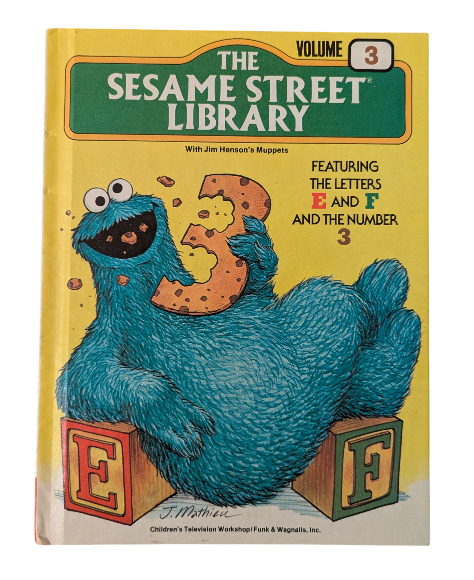 1978 The Sesame Street Library Volume 3 With Jim Henson's Muppets 11inch