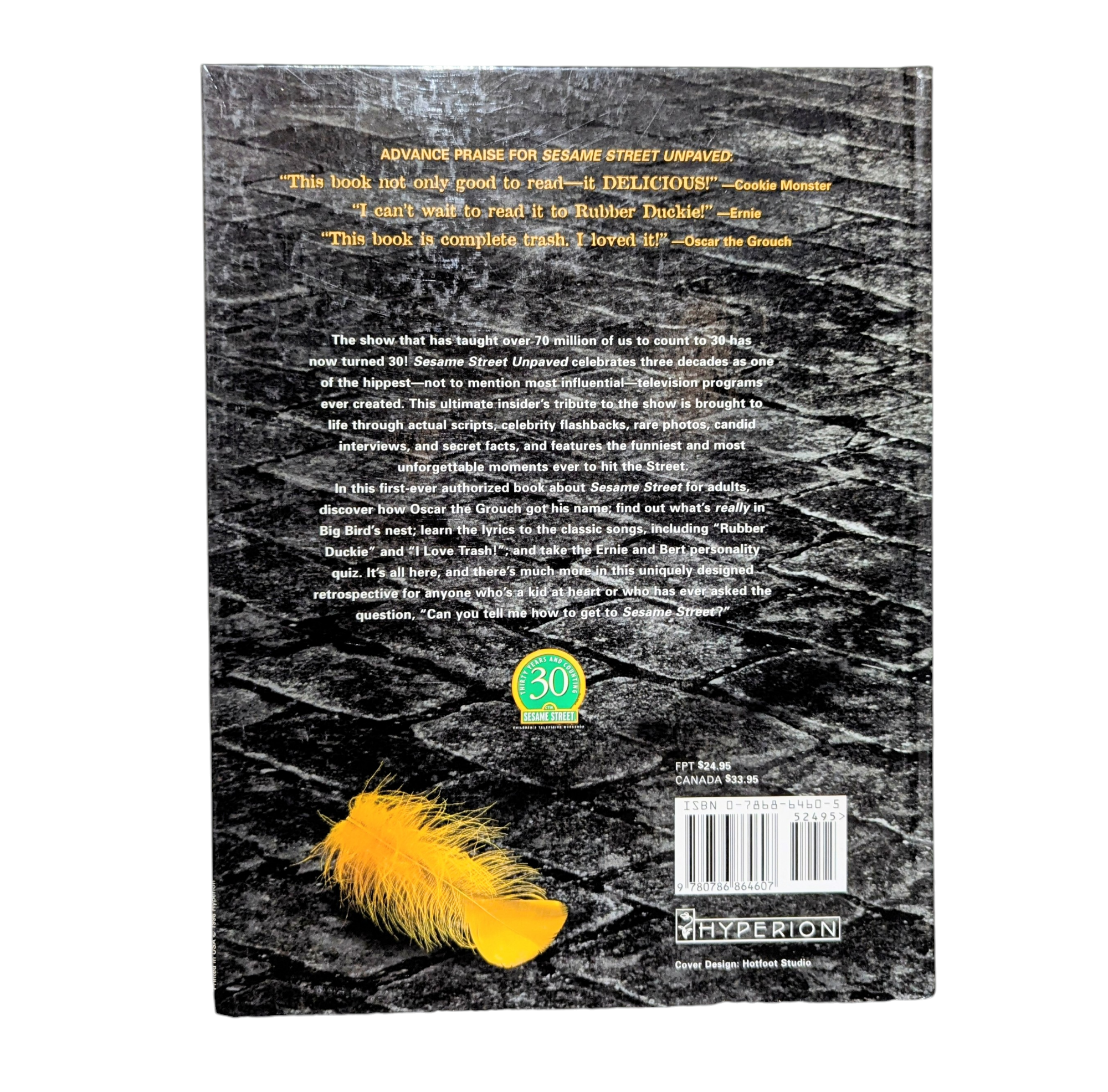 1998 CTW Sesame Street Unpaved HC Book by David Borgenicht image 2