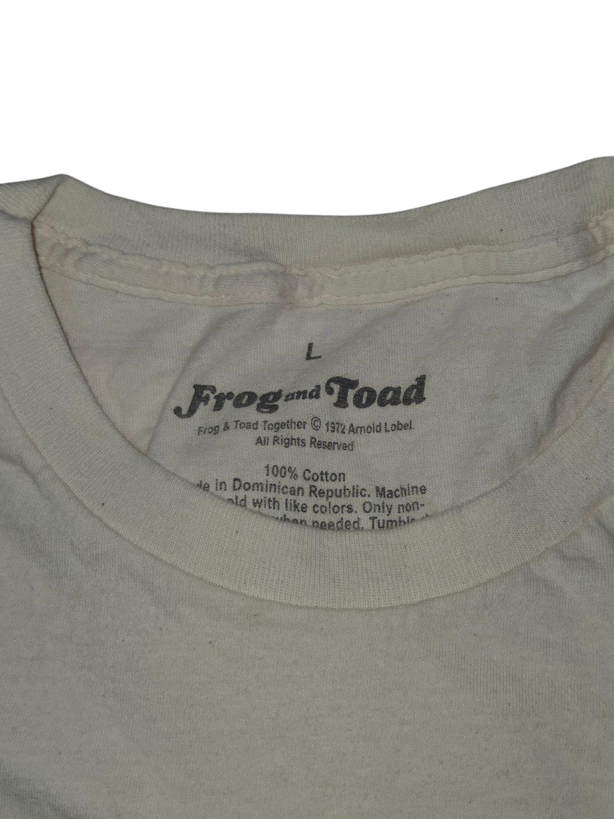 Arnold Lobel Frog And Toad Best Friends Riding Bike Graphic T-Shirt Size Large image 3