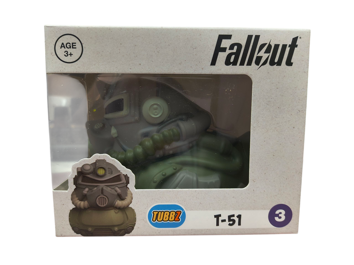 Official TUBBZ Boxed Fallout T-51 Collectible Rubber Duck Figure