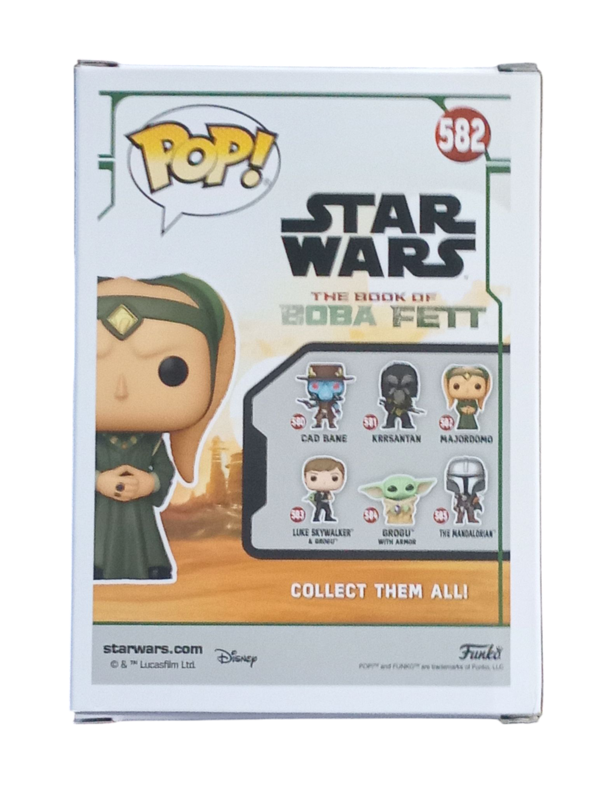 2022 Funko Pop! Star Wars The Book Of Boba Fett Majordomo #582 image 2
