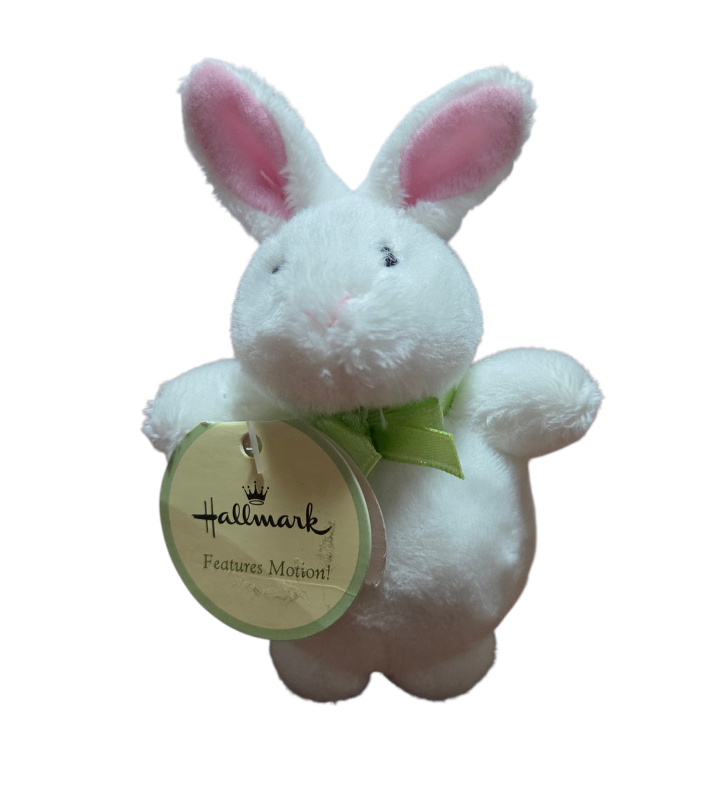 Hallmark Easter Zip A Long Style Vibrating Bunny Plush