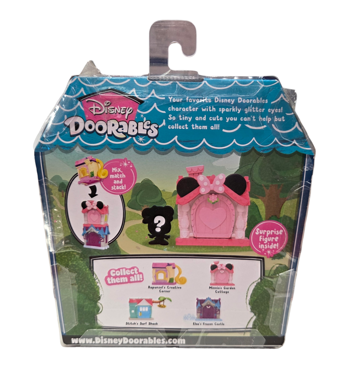 Disney Doorables Minnie Mouse Garden Cottage Mini Playset w/ Mystery Figure image 2