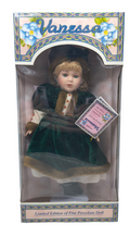 1997 Vanessa Ricardi Limited Special Ed. Porcelain 16" Vanessa Doll Green Velvet