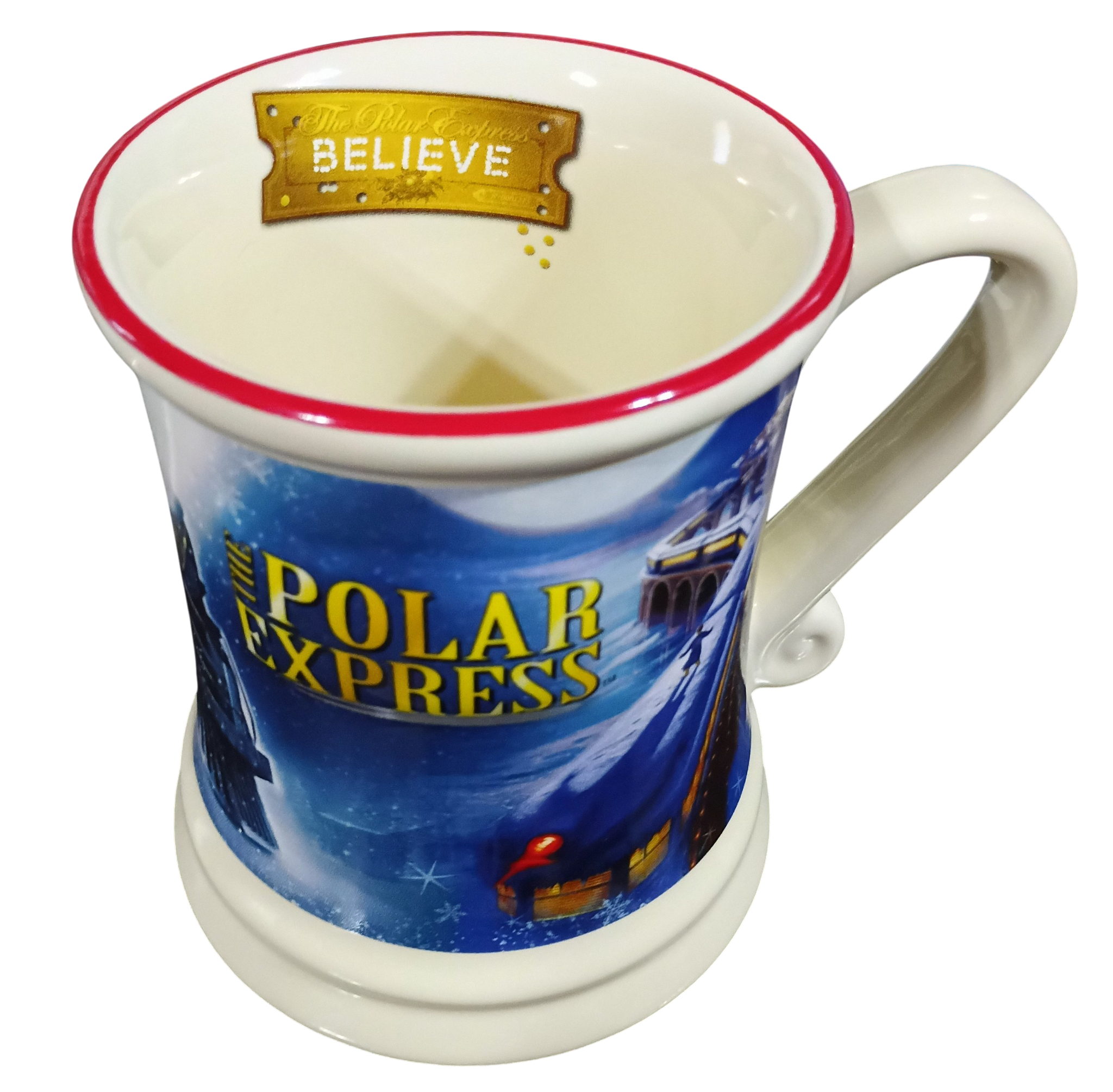 Official Warner Brothers The Polar Express Train 3D Polar Express Believe Mug image 4