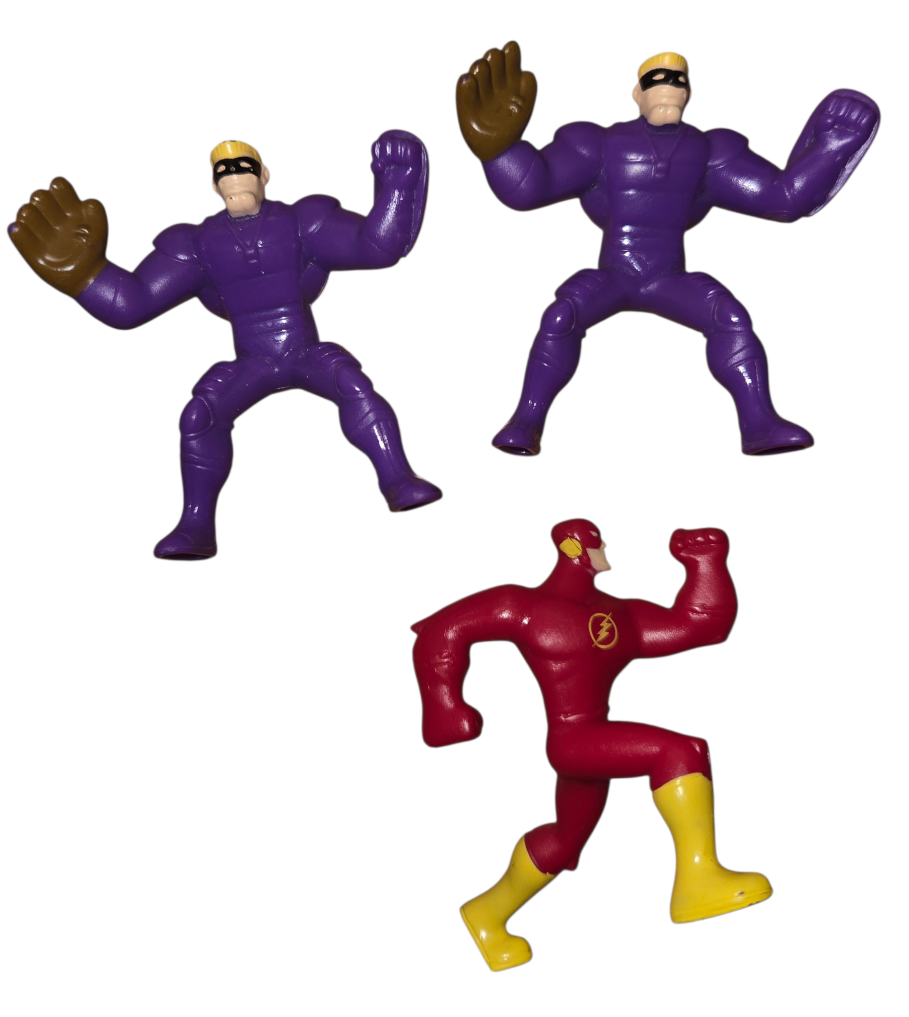 DC Comics Lot Mini Sportsmaster, Batman, Riddler, The Flash & Supergirl Figures image 4
