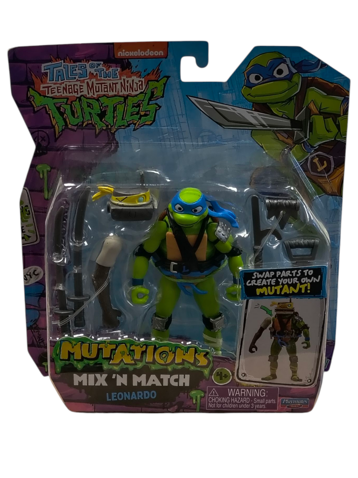 2024 Tales Of The Teenage Mutant Ninja Turtles Mutations Mix 'N Match - Leonardo