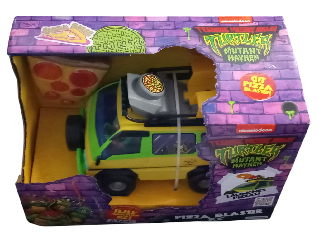 Funrise TMNT Ninja Turtles Mutant Pizza Blaster Vehicle Battery Powered RC image 2
