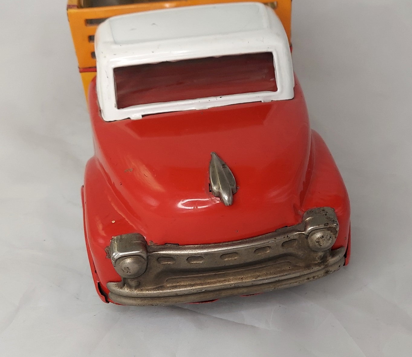 1950s Marx Linemar Tin Litho Friction Stake Truck image 4