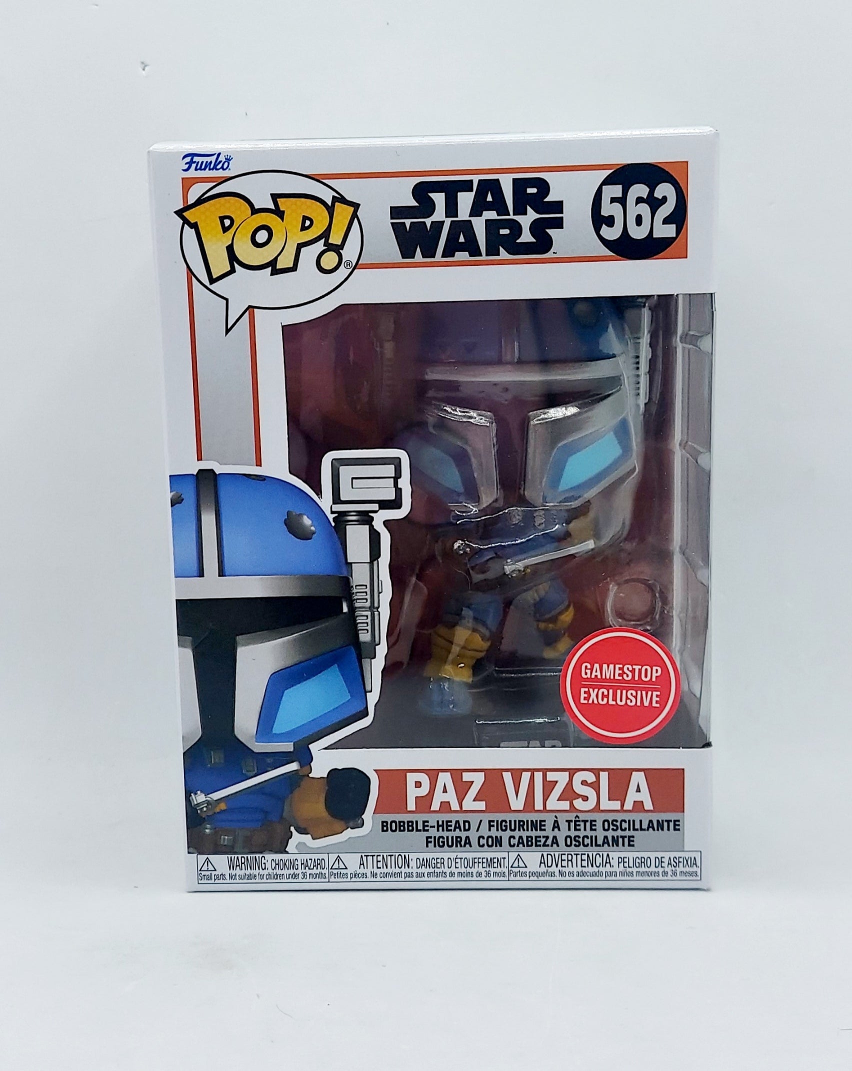 Funko Pop Gamestop Exclusive The Mandalorian Paz Vizsla #562
