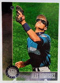 1996 Donruss Leaf Alex Rodriguez #24 Seattle Mariners Baseball Card