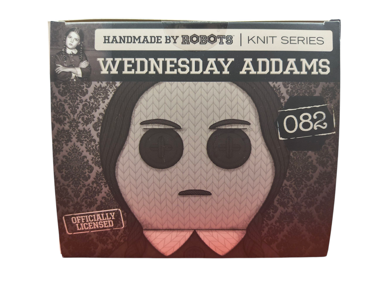 Handmade By Robots The Addams Family Wednesday Addams #082 Knit Vinyl Figure image 5