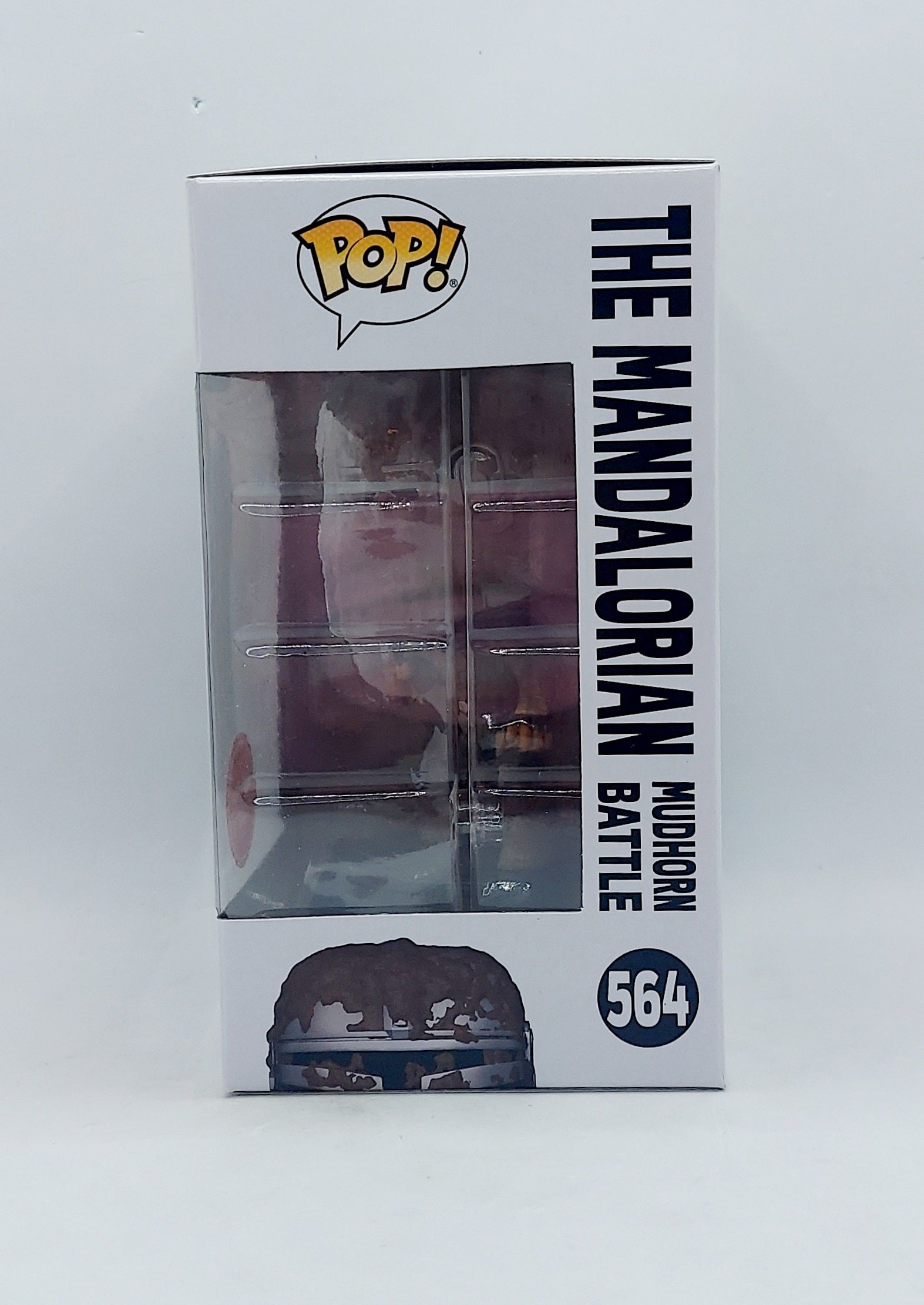 Funko Pop Gamestop Exclusive The Mandalorian Mudhorn Battle #564 image 4