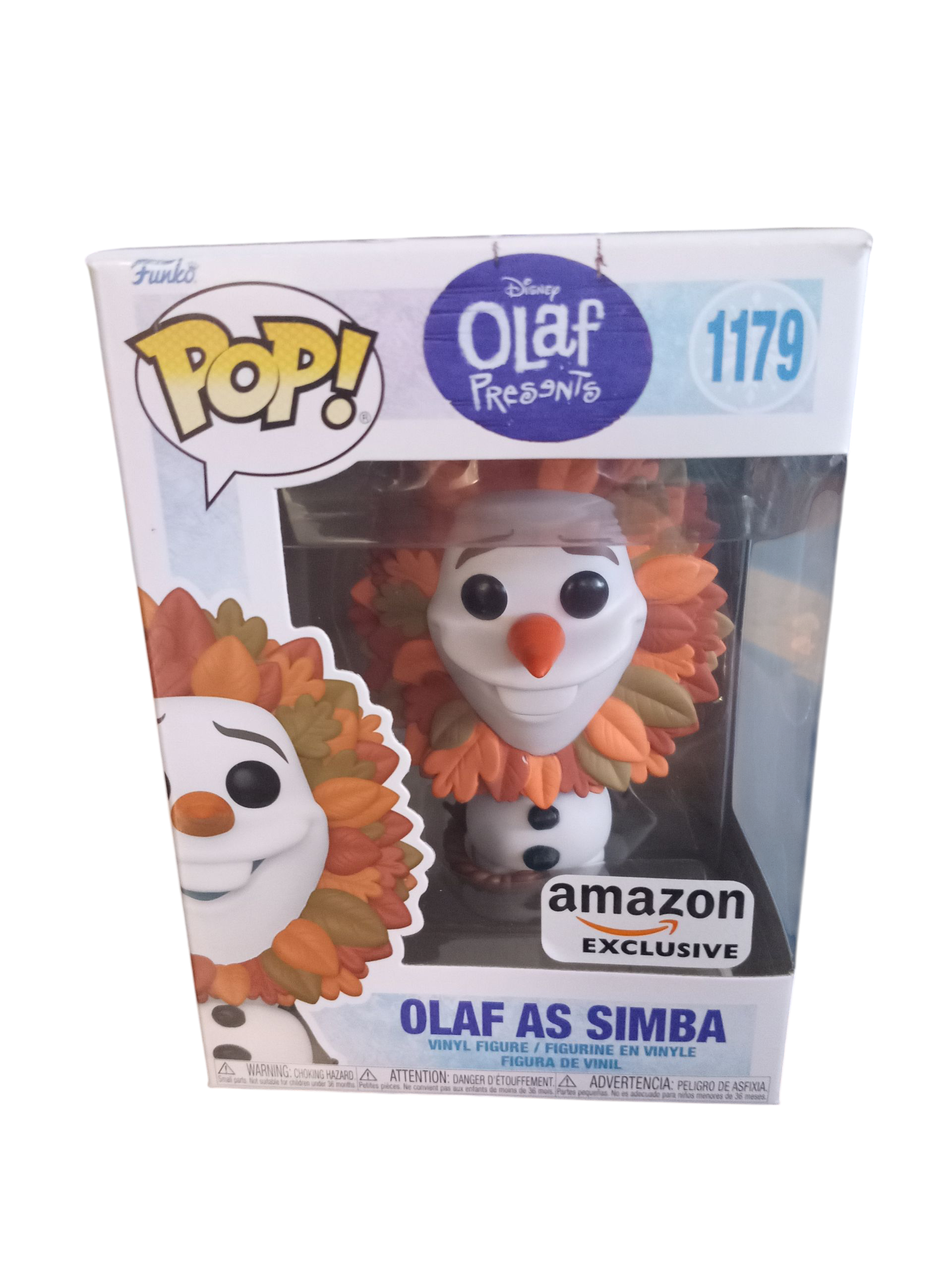 Funko Pop! Disney: Olaf Presents Olaf As Simba #1179 Amazon Exclusive