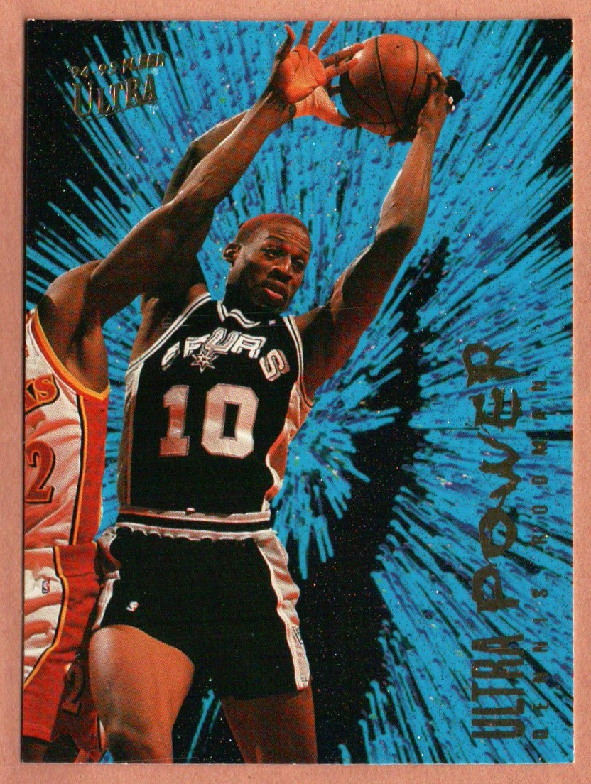 1994-95 Fleer Ultra Power Insert #9 of 10 Dennis Rodman Spurs HOF Card