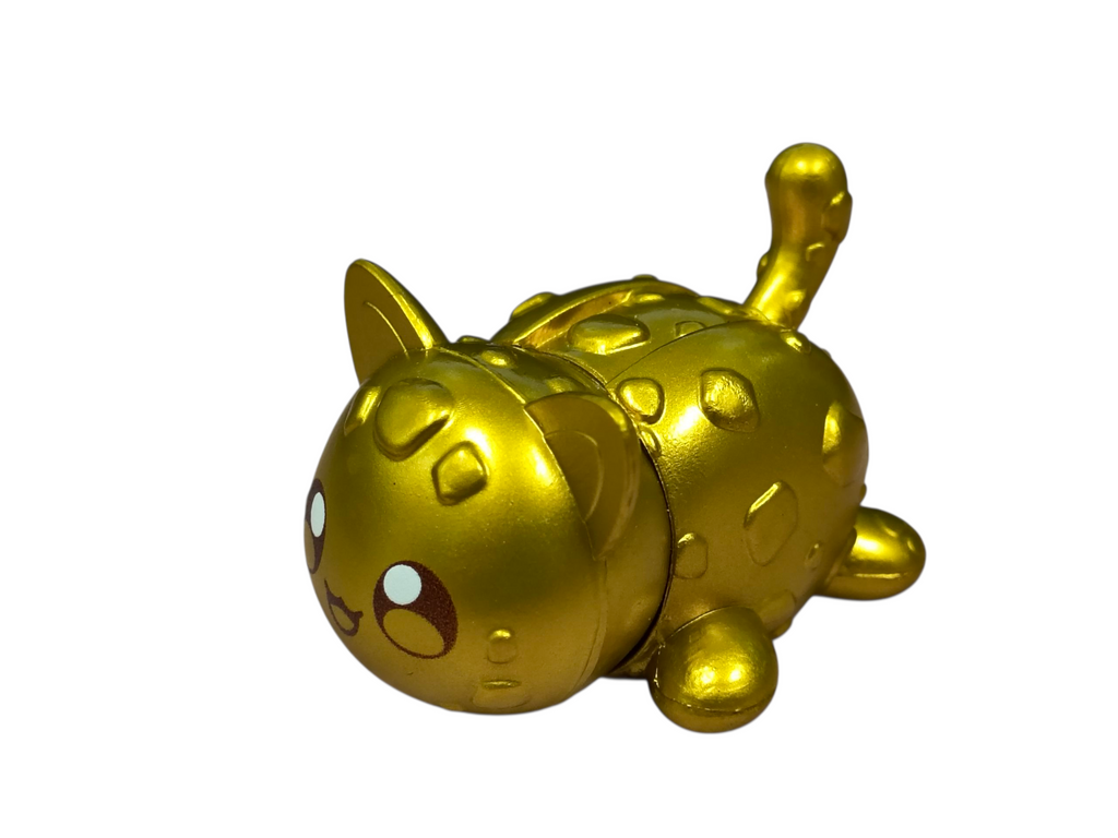 Bonkers Aphmau Meemeows Gold Chocolate Chip Cookie Cat Figure Mystery Collection