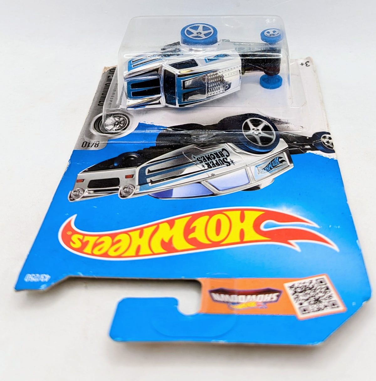 2016 Hot Wheels Super Chrome HW Poppa Wheelie 43/250 image 2