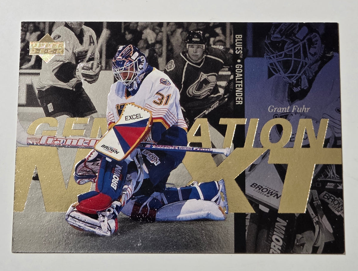 1996-97 Upper Deck Generation Next Felix Potvin Grant Fuhr #X33