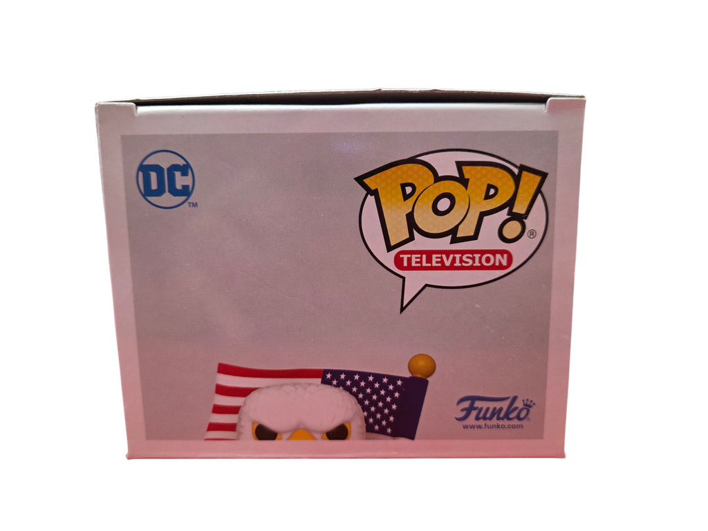 Funko Pop! Peacemaker Series Eagly Flocked Amazon Exclusive #1236 Vinyl Figure image 6