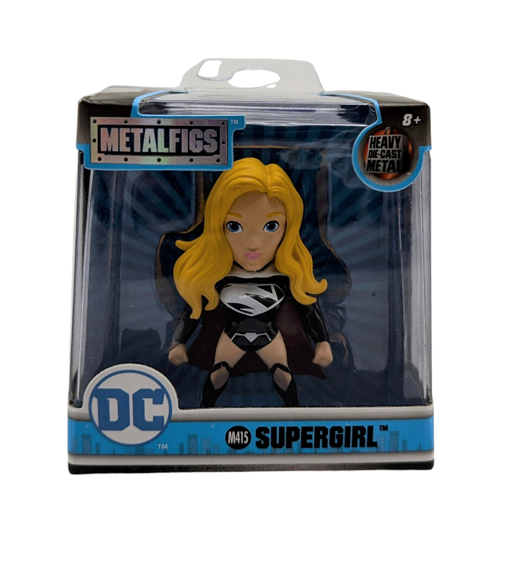 2017 Jada Toys Metal Figs DC Supergirl Black Suit M415 Figure