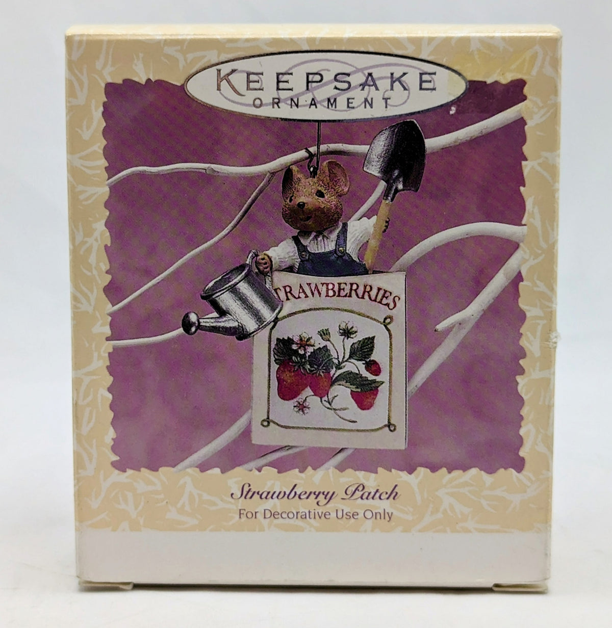1996 Hallmark Keepsake Strawberry Patch Ornament