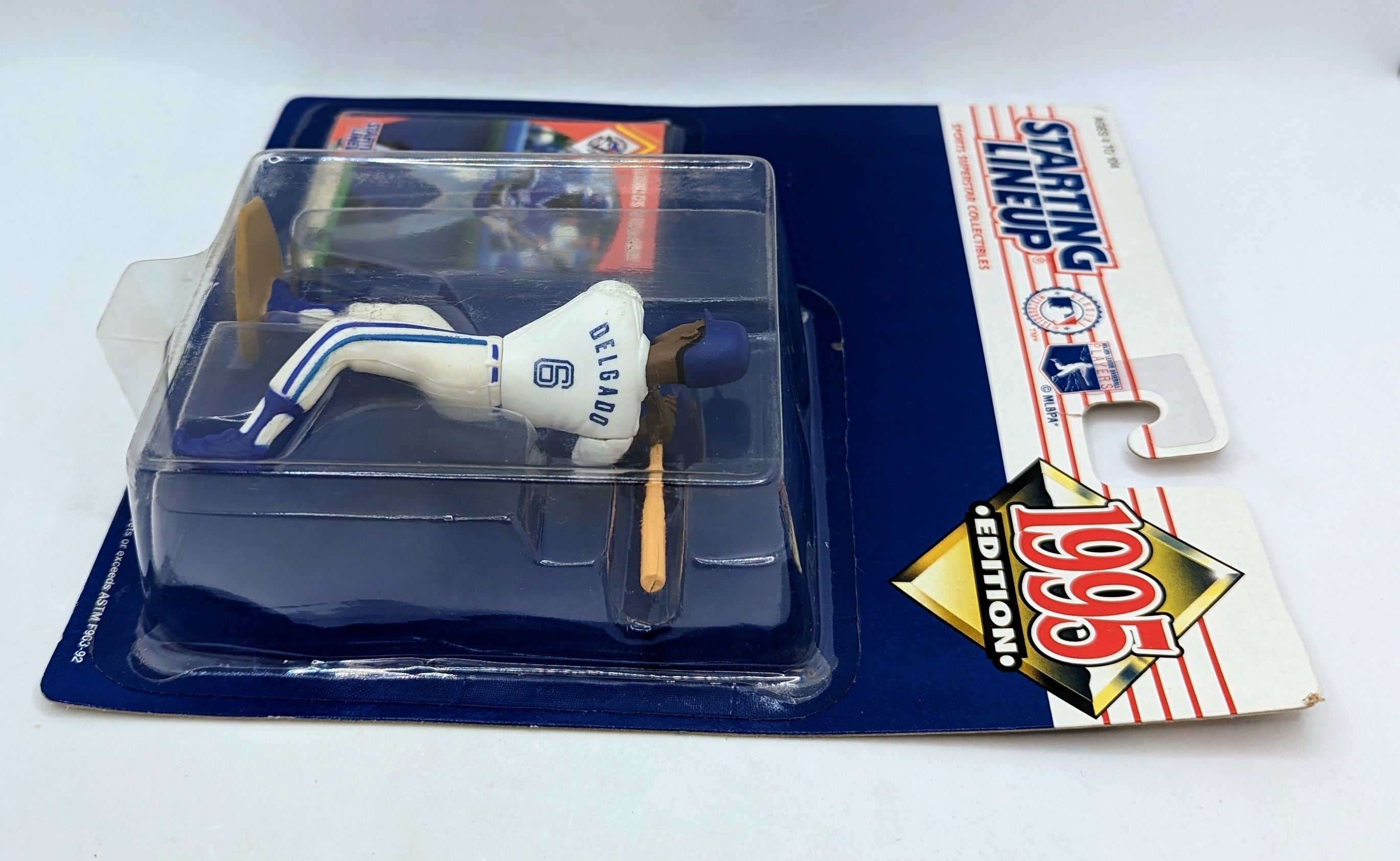 1995 Kenner Starting Lineup Carlos Delgado Toronto Blue Jays Figure image 3