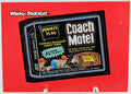 2004 Topps Wacky Packages Trading Card Promo #3 Coach Motel Roach Motel