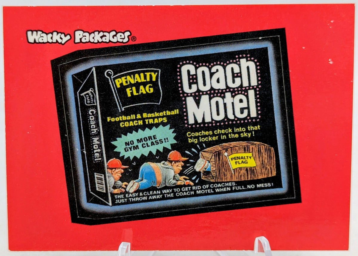 2004 Topps Wacky Packages Trading Card Promo #3 Coach Motel Roach Motel