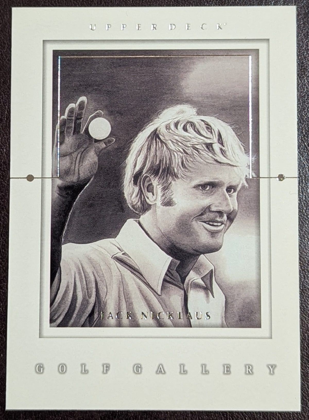 2001 Upper Deck Golf Gallery #GG1 Jack Nicklaus HOF