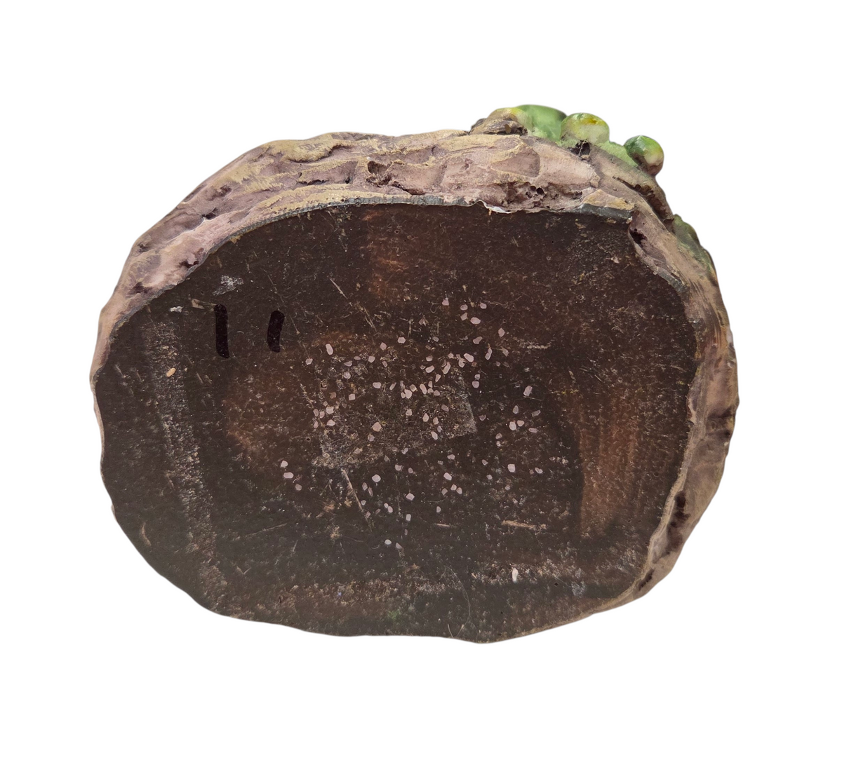 Realistic Frog Perched On Rock 4" Resin Figurine image 4