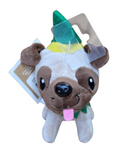Hallmark Holiday Christmas Elf Pug Dog 5" Plush