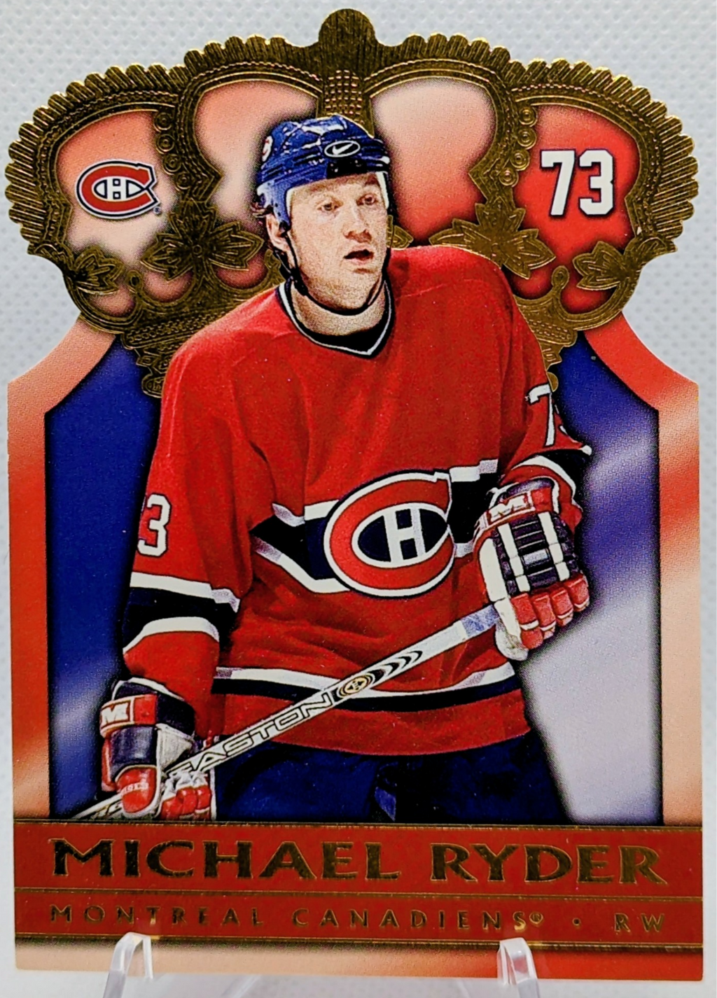 2004-05 Pacific Gold Crown Die-Cuts #5 Michael Ryder Montreal Canadiens