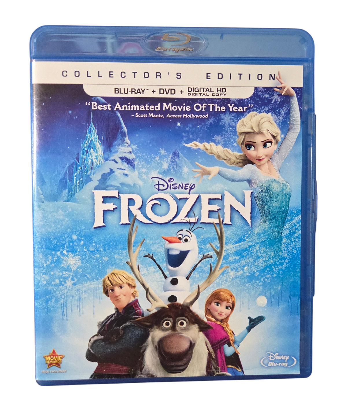 Disney Frozen Collectors Edition Blu-ray/Digital Copy - Missing DVD