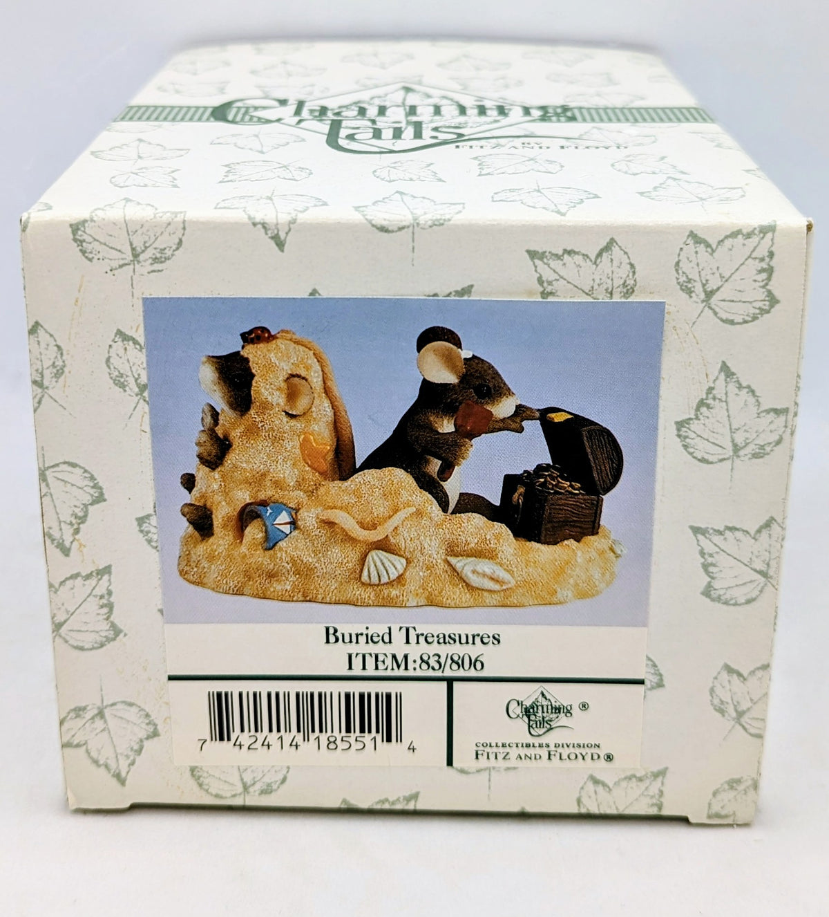 Fitz & Floyd's Charming Tails Buried Treasures 83/806